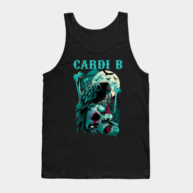 CARDI B RAPPER MUSIC Tank Top by jn.anime